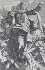 The assumption of the Virgin – painted for Henri d’Etampes-Valençay (1650)