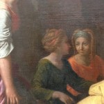 Eliézer et Rébecca 1648 - Musée du Louvre - détail 11