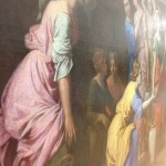 Eliézer et Rébecca 1648 - Musée du Louvre - détail 12