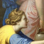 Eliezer and Rebecca 1648 - The Louvre Museum - detail 15