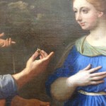 Eliezer and Rebecca 1648 - The Louvre Museum - detail 8