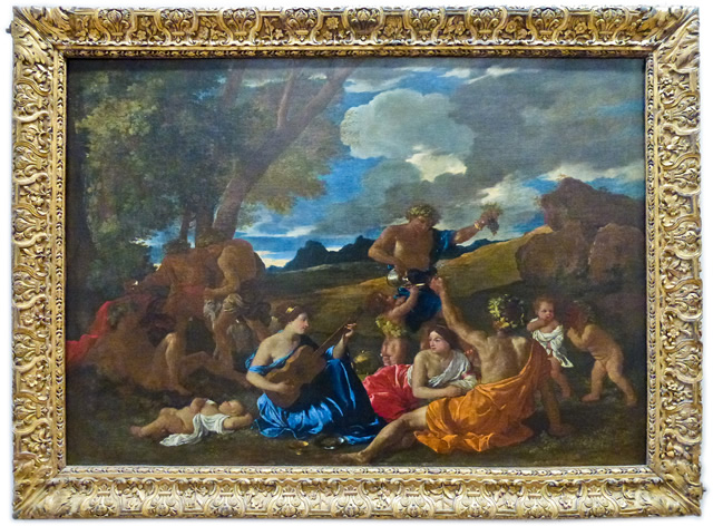 Nicolas Poussin - Bacchanale à la Joueuse de Guitare, ou La Grande Bacchanale