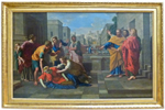 The Death of Sapphira (circa 1652)