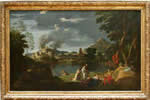 Landscape with Orpheus and Eurydice (1650-1653)