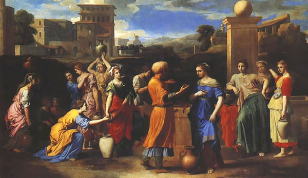 Eliézer et Rébecca,1648 - Musée du Louvre