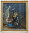 Sainte Françoise Romaine – Peint pour Mgr Rospigliosi (circa 1657)