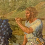 The Four Seasons - Autumn or The Spies with the Grapes of the Promised Land - Detail 2