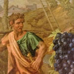 The Four Seasons - Autumn or The Spies with the Grapes of the Promised Land - Detail 1