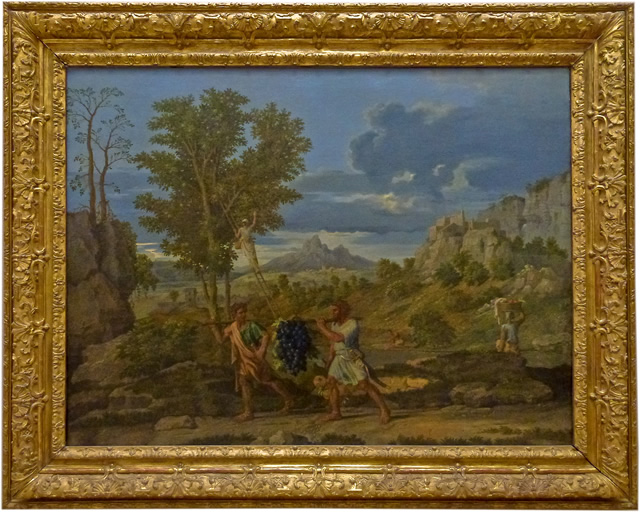 Nicolas Poussin - The Four Seasons - The Autumn or The Spies with the Grapes of the Promised Land