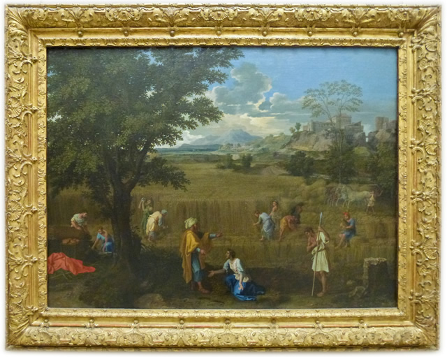 Nicolas Poussin - The Four Seasons - The Summer or Ruth and Boaz