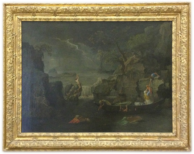 Nicolas Poussin - The Four Seasons - Winter or The Flood