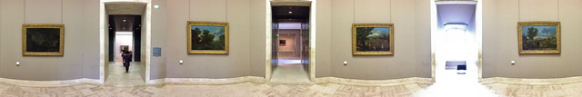 Les 4 Saisons de Nicolas Poussin - Salle 16 du Louvre, aile Richelieu 2e étage