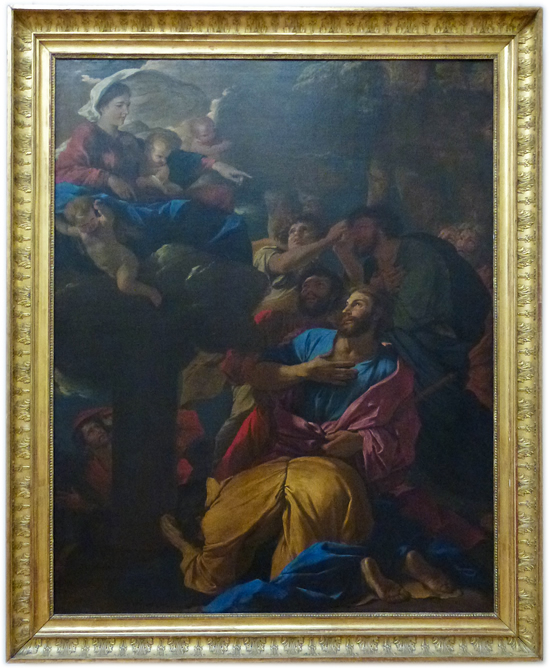 Nicolas Poussin - Appearance of the Virgin to James the Greater