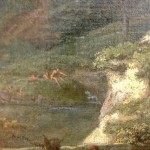 Diogenes throwing away his cup – Detail 5