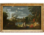 Paysage avec Orphée et Eurydice