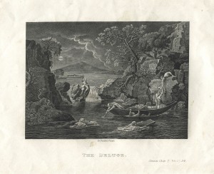 The Four Seasons: The Winter or The Flood (1660-1664) Engraving