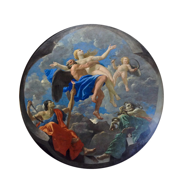 Nicolas Poussin - Time protecting Truth from the attacks of Envy and Discord